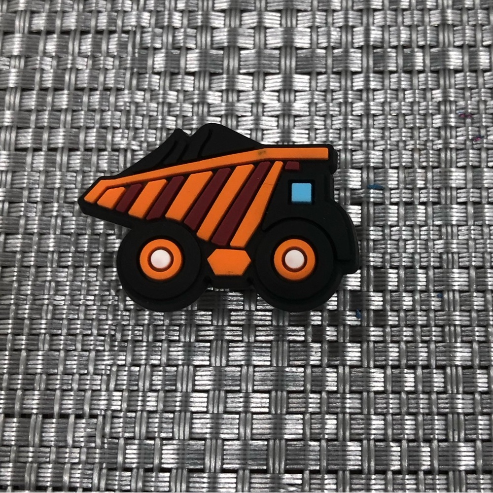 Dump Truck Shoes Charm